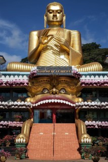 Golden Buddha statue