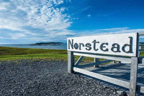 Entrance to the Norstead Viking Village