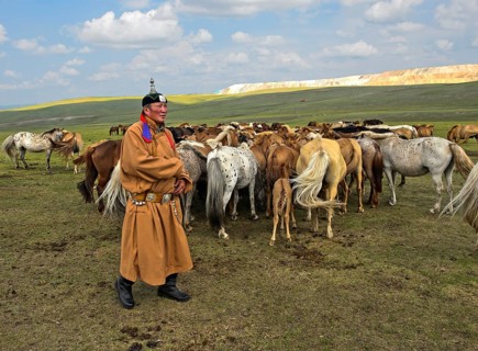 Mongolian man