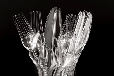 Plastic cutlery