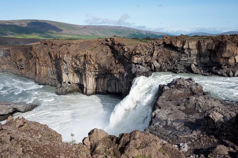Aldeyjarfoss Waterfall