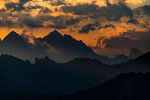 Lechtal Alps in morning light