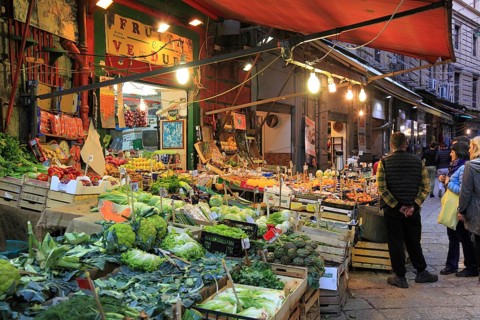 Vegetable stall