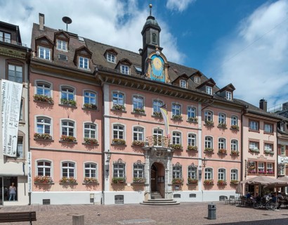 Historic town hall in the