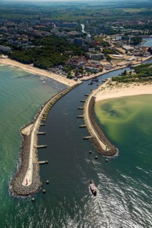 Harbor entrance