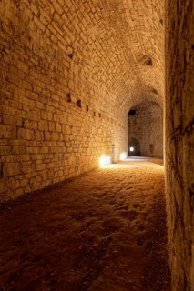 Casemates of the former castle fortress Rothenberg