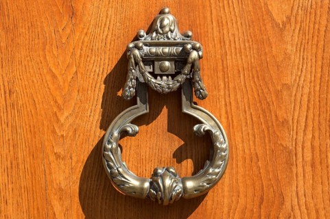 Door knocker from the 19th century