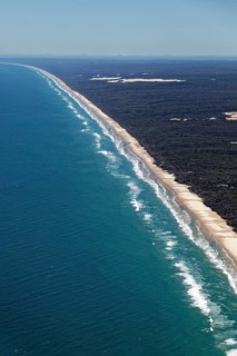 Aerial view 75 Mile Beach Road