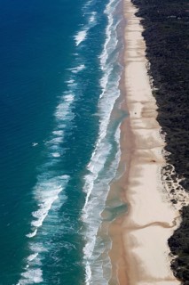 Aerial view 75 Mile Beach Road