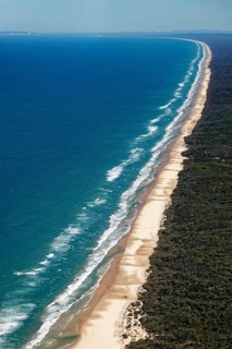 Aerial view 75 Mile Beach Road