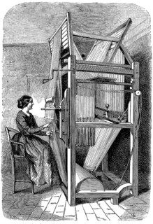 Woman at the loom