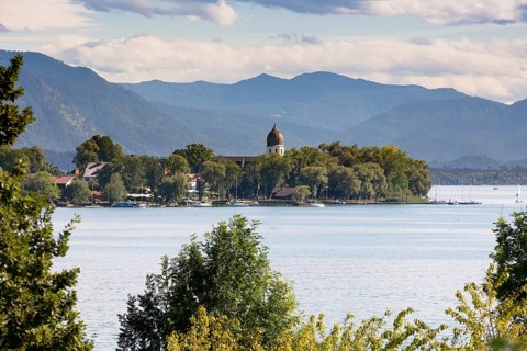 View of the Fraueninsel