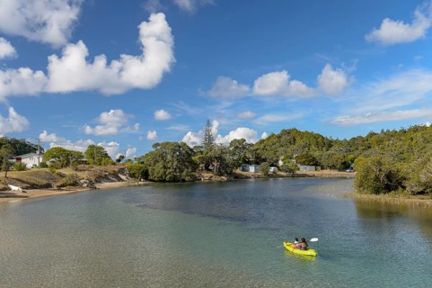 Kayaker on Whangarei River