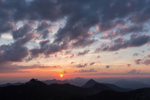 Sunrise at Krottenkopf