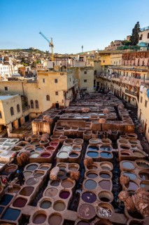 View over tannery