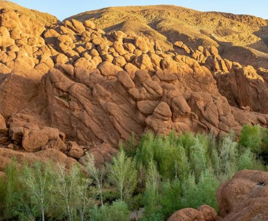 Pattes Des Singes Rock Formation