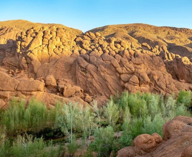 Pattes Des Singes Rock Formation
