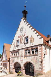 Town hall at the market place of Schiltach