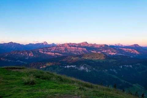 Widderstein and Hoher Ifen in Allgau Alps