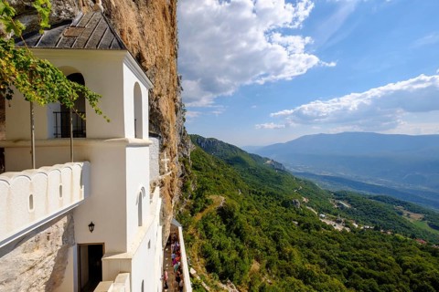 Serbian-Orthodox monastery Ostrog