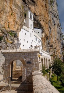 Serbian-Orthodox monastery Ostrog