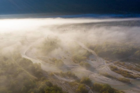 Fog over Isar