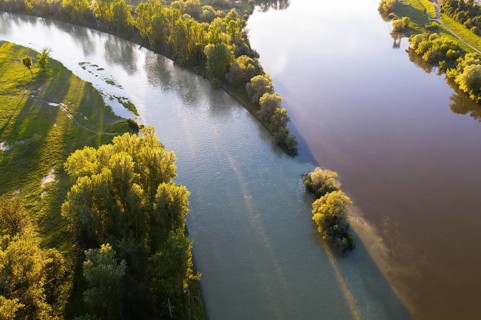 Estuary of the Isar
