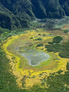 Floor of the caldera