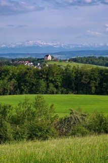 View of Castle Freudental on the Bodanruck