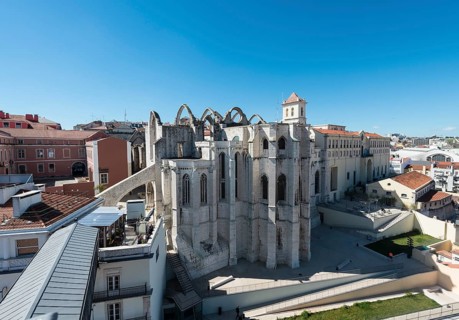 Destroyed church