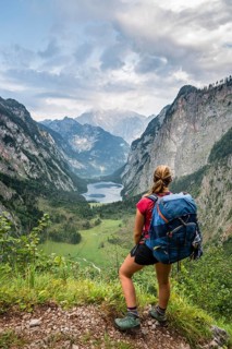 View of Obersee and Konigssee