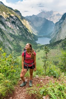 View of Obersee and Konigssee