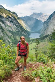 View of Obersee and Konigssee