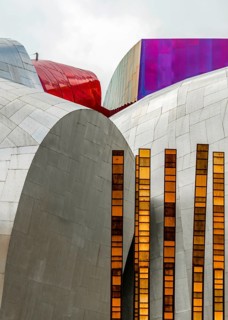 Exterior facade of the Museum of Pop Culture