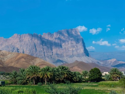 Mountain Chain Jabal Misht
