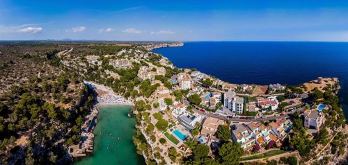 Drone shot