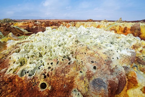 Geothermal area