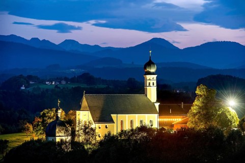 Baroque pilgrimage church of St. Marinus and Anian