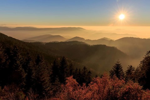 Sunset at Schliffkopf
