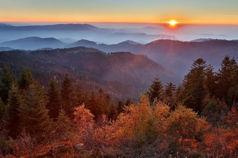 Sunset at Schliffkopf