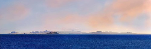 North coast of Fuerteventura at sunset