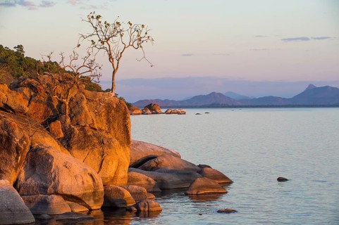 Otter Point at sunset