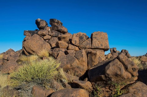 Bizarre rock formations