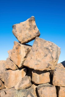 Bizarre rock formations