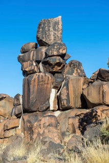 Bizarre rock formations