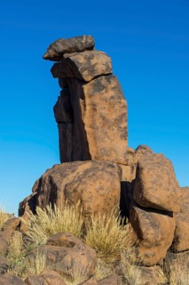 Bizarre rock formations