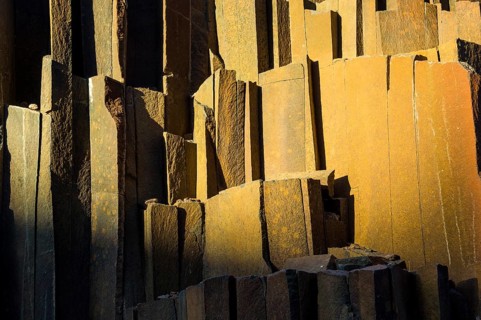 Basalt columns