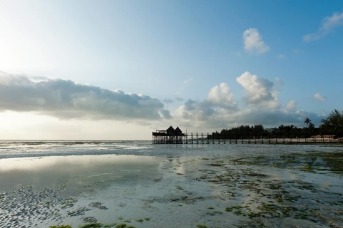 Jetty into the sea
