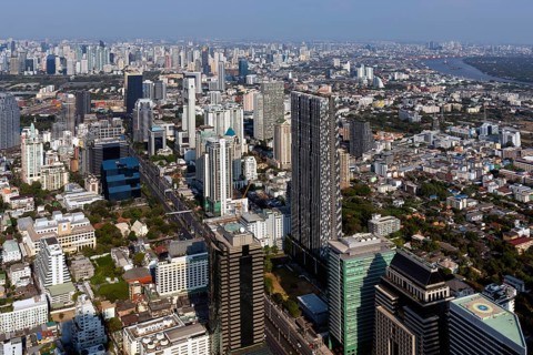 View from Maha Nakhon Tower