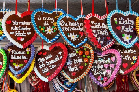 Gingerbread hearts